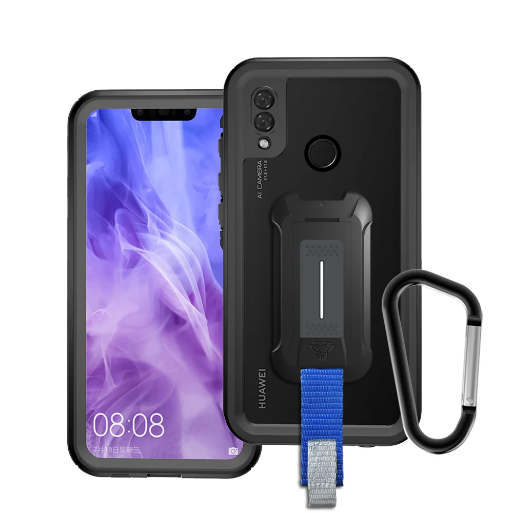MX-HW18-P20L | Huawei P20 Lite 2018 Case | IP68 Ultimate waterproof w/ KEY Mount & Carabiner - Image 7