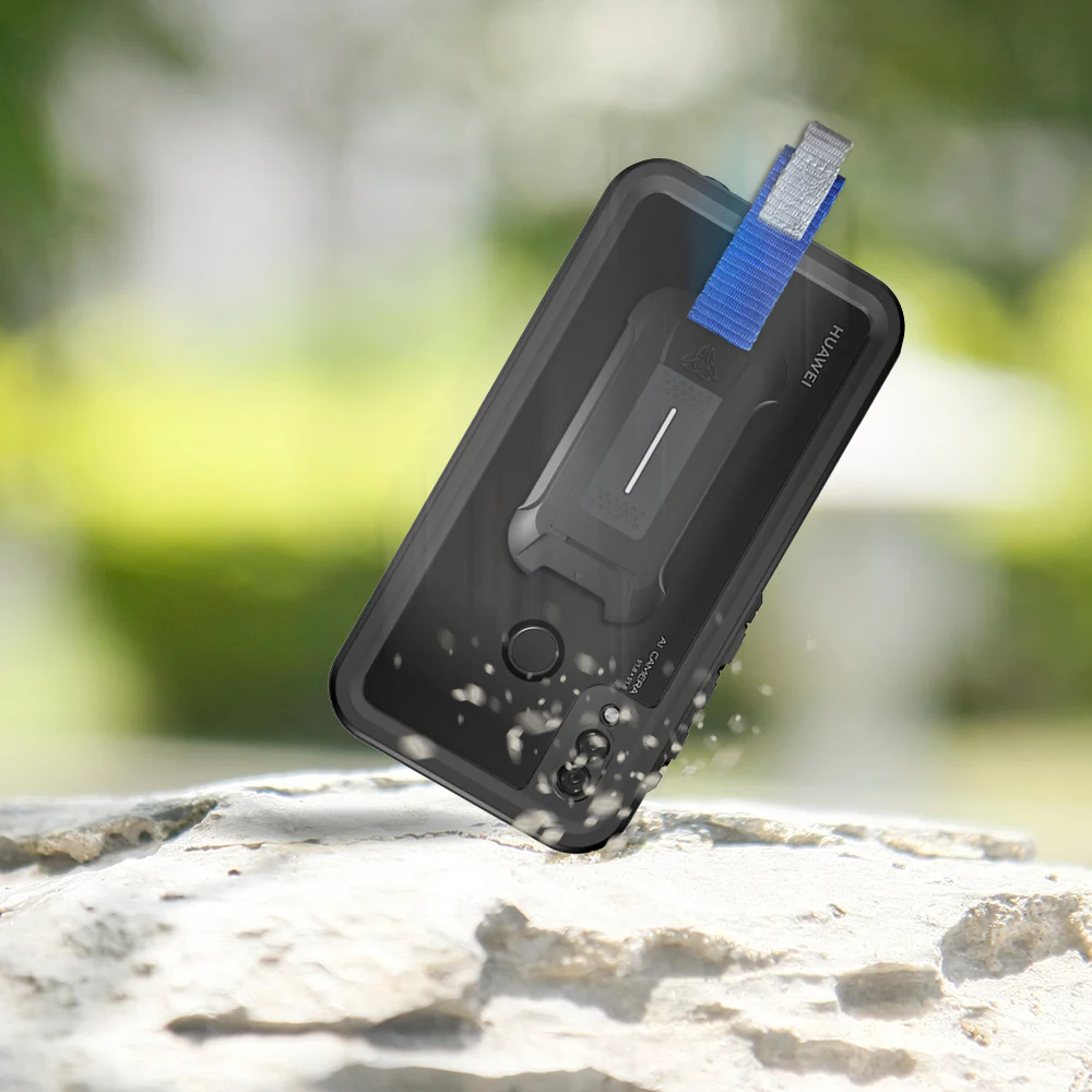 MX-HW18-P20L | Huawei P20 Lite 2018 Case | IP68 Ultimate waterproof w/ KEY Mount & Carabiner - Image 9