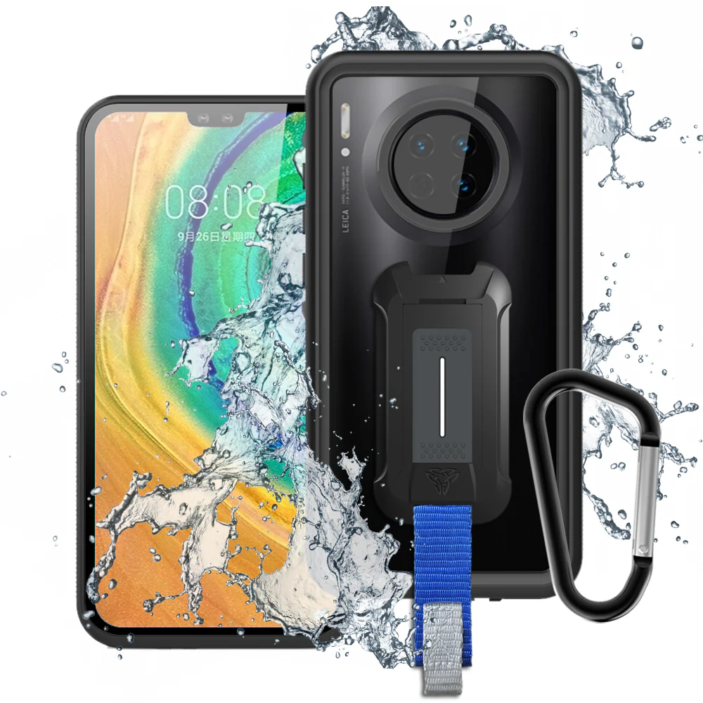 MX-HW19-MT30 | Huawei Mate 30 Case | IP68 Ultimate waterproof w/ KEY Mount & Carabiner