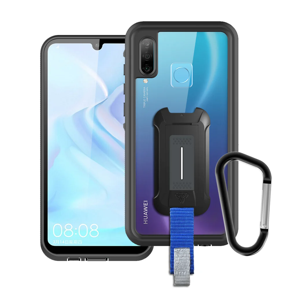 MX-HW19-P30L | Huawei P30 Lite / Nova 4e Case | IP68 Ultimate waterproof w/ KEY Mount & Carabiner - Image 10