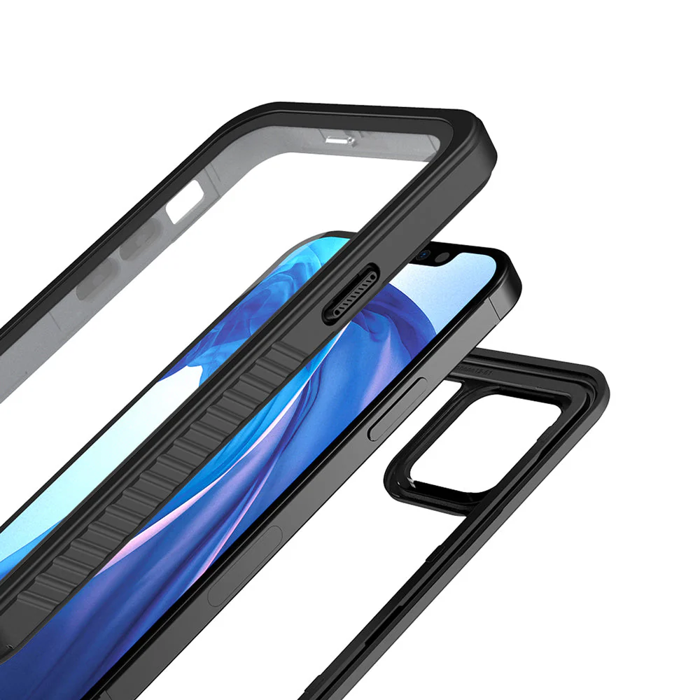 MX-IPH-12PRO | iPhone 12 Pro Case | Waterproof Case IP68 shock & water proof Cover w/ X-Mount & Carabiner - Image 6