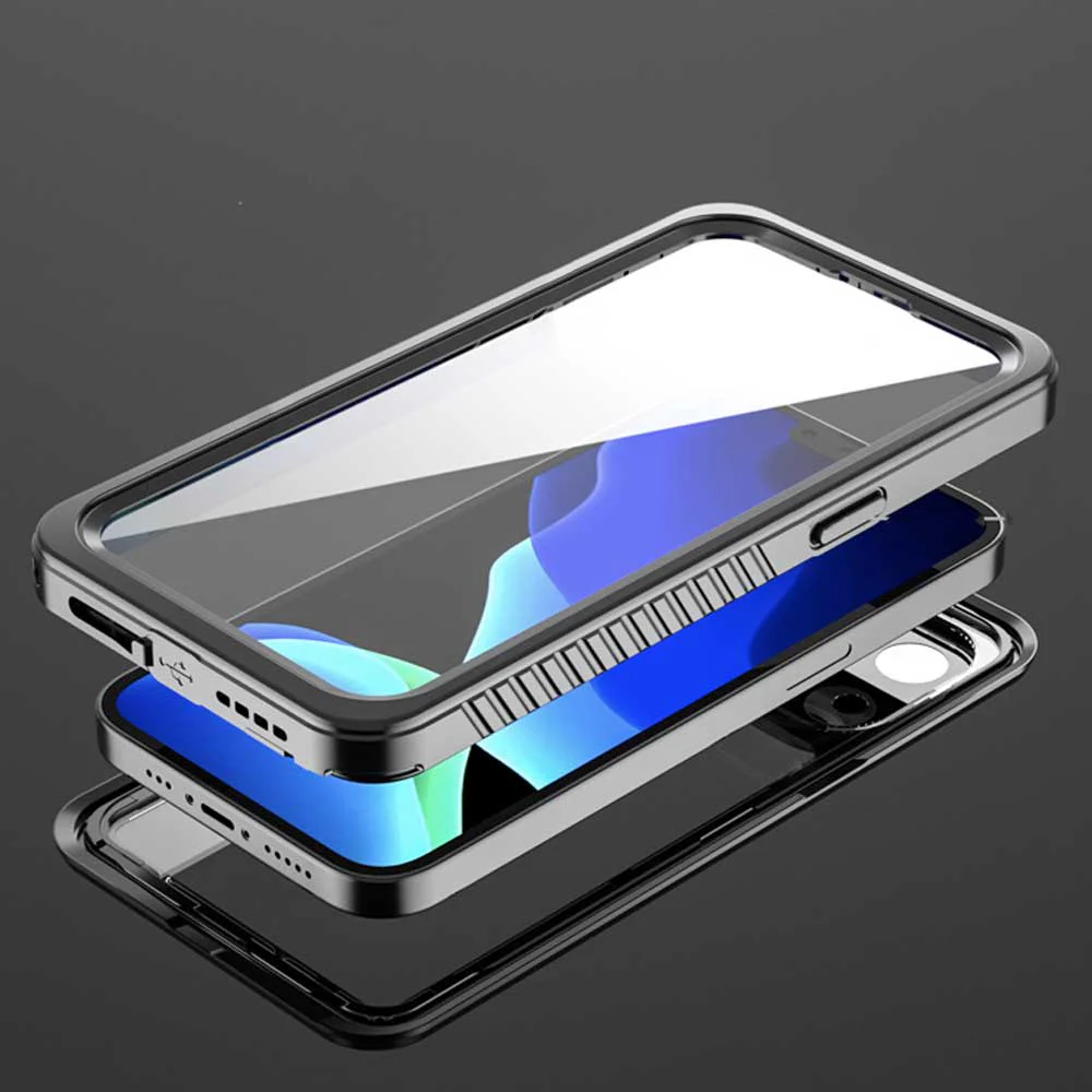 MX-IPH-13PRO | iPhone 13 Pro | Waterproof Case IP68 shock & water proof Cover w/ X-Mount & Carabiner - Image 9