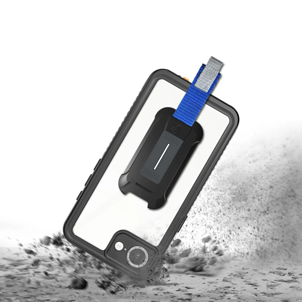 MX-IPH-16E | iPhone 17e / 16e | Waterproof Case IP68 shock & water proof Cover w/ X-Mount & Carabiner - Image 12