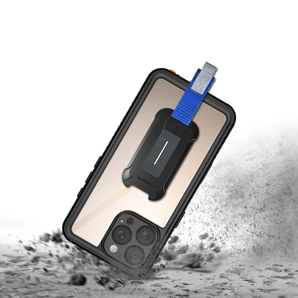 MX-IPH-16PMX | iPhone 16 Pro Max | Waterproof Case IP68 shock & water proof Cover w/ X-Mount & Carabiner - Image 10