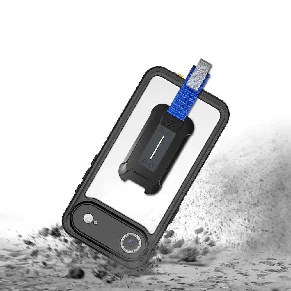 MX-IPH-17AIR | iPhone Air / 17 Air | Waterproof Case IP68 shock & water proof Cover w/ X-Mount & Carabiner - Image 10