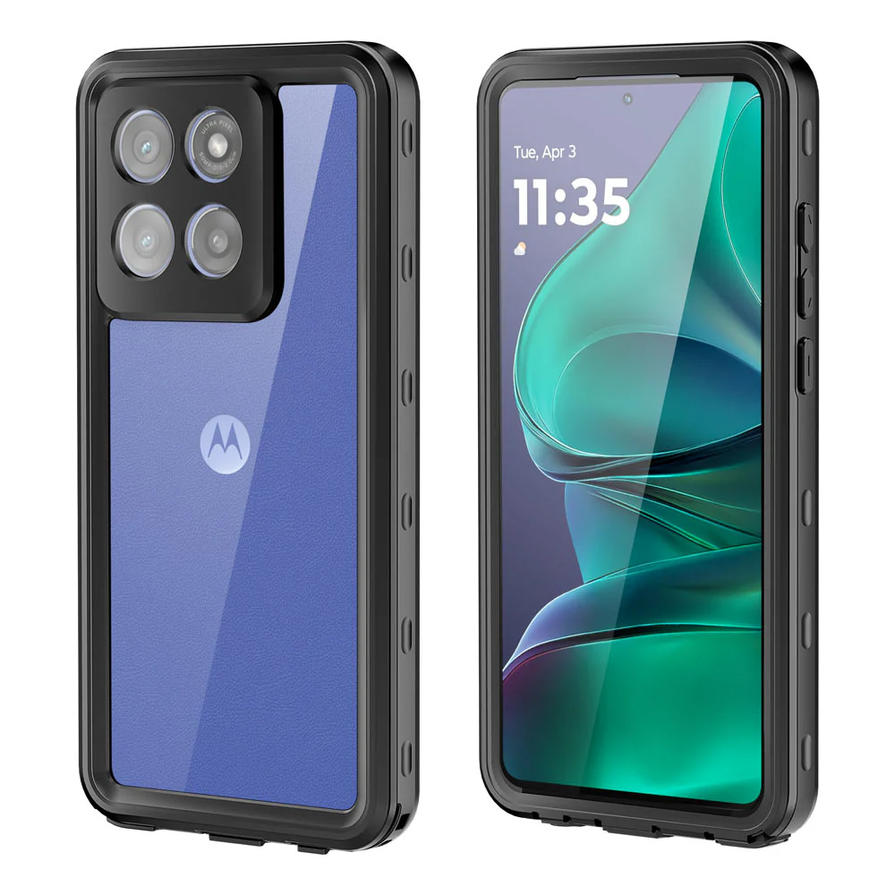 MX-MT25-STY25 | Motorola Moto G Stylus 5G (2025) Waterproof Case | IP68 shock & water proof Cover w/ X-Mount & Carabiner - Image 10