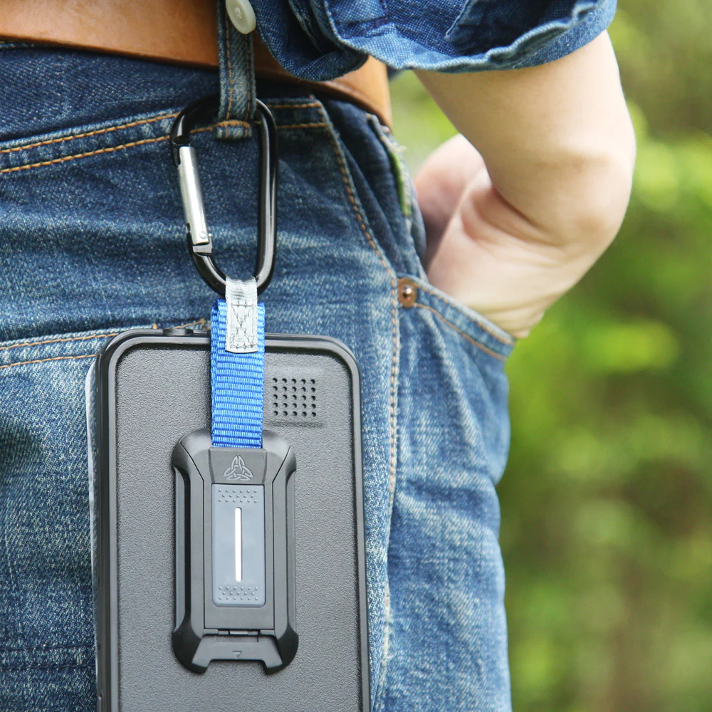 MX-S8-BK | Samsung Galaxy S8 Waterproof Case | IP68 shock & water proof Cover w/ X-Mount & Carabiner - Image 8