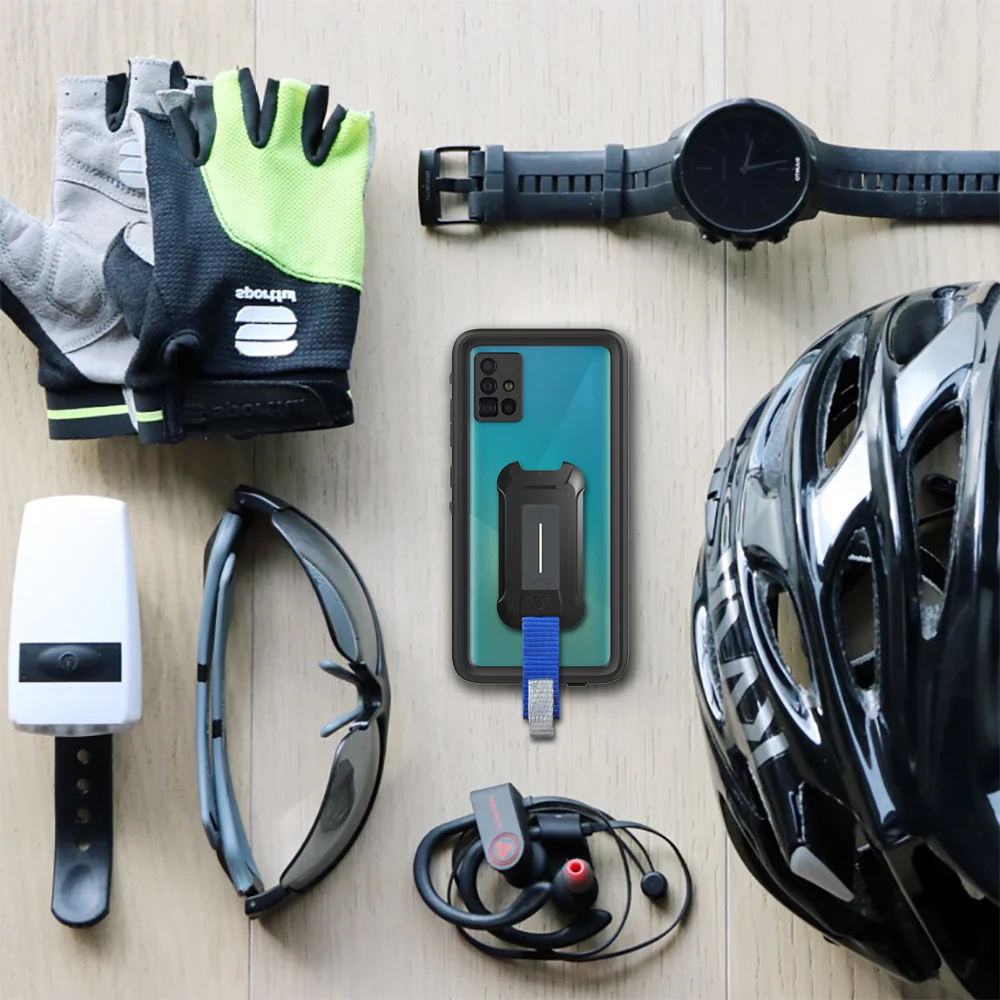 MX-SS19-A51*4G | Samsung Galaxy A51 4G (NOT for A51 5G) Waterproof Case | IP68 shock & water proof Cover w/ X-Mount & Carabiner - Image 11