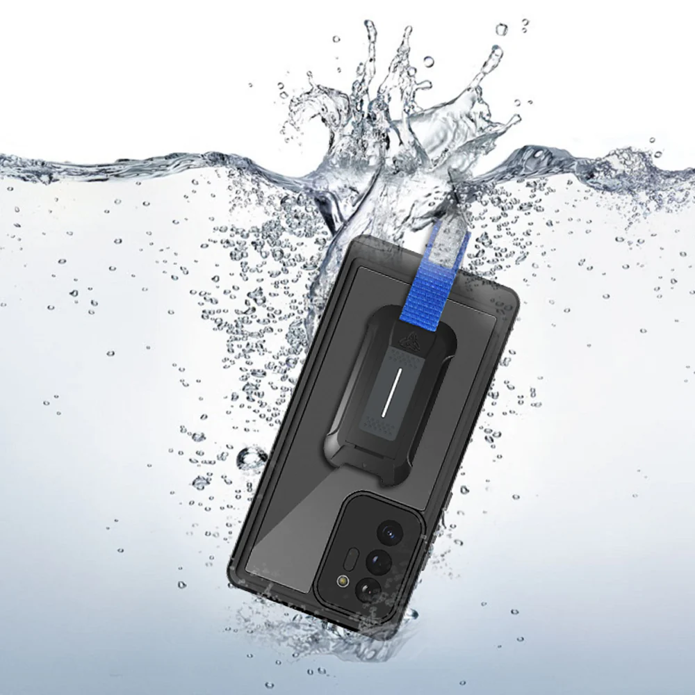 MX-SS20-N20U | Samsung Galaxy Note20 Ultra / Note20 Ultra 5G Waterproof Case | IP68 shock & water proof Cover w/ X-Mount & Carabiner - Image 10