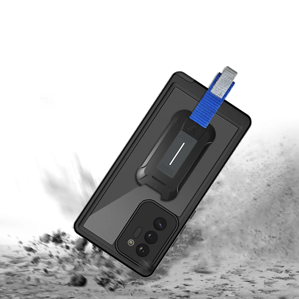 MX-SS20-N20U | Samsung Galaxy Note20 Ultra / Note20 Ultra 5G Waterproof Case | IP68 shock & water proof Cover w/ X-Mount & Carabiner - Image 9