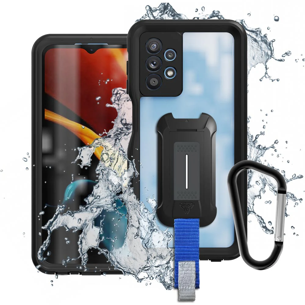 MX-SS21-A134G | Samsung Galaxy A13 4G SM-A135 / A13 SM-A137 Waterproof Case | IP68 shock & water proof Cover w/ X-Mount & Carabiner