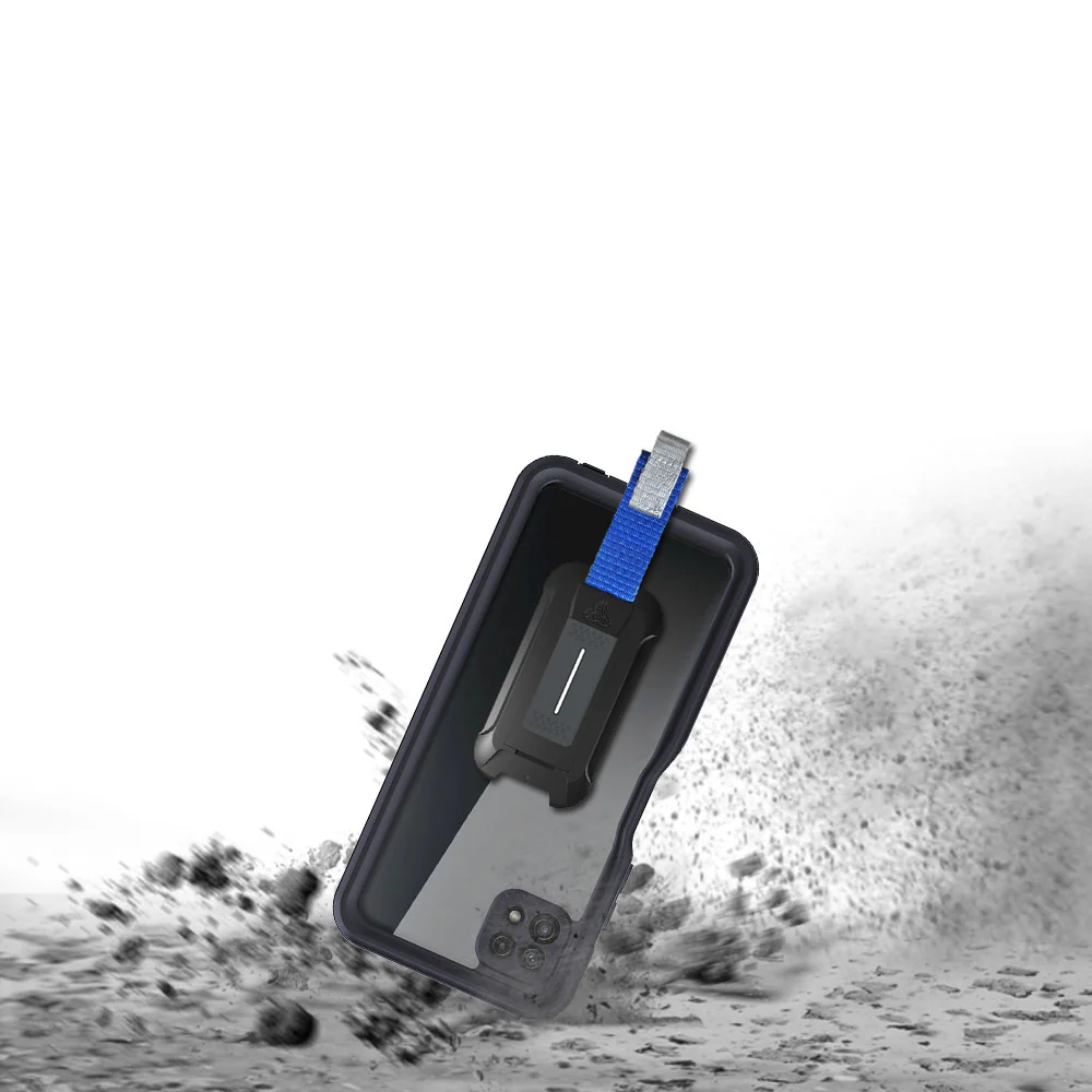 MX-SS21-A225G | Samsung Galaxy A22 5G SM-A226 Waterproof Case | IP68 shock & water proof Cover w/ X-Mount & Carabiner - Image 3