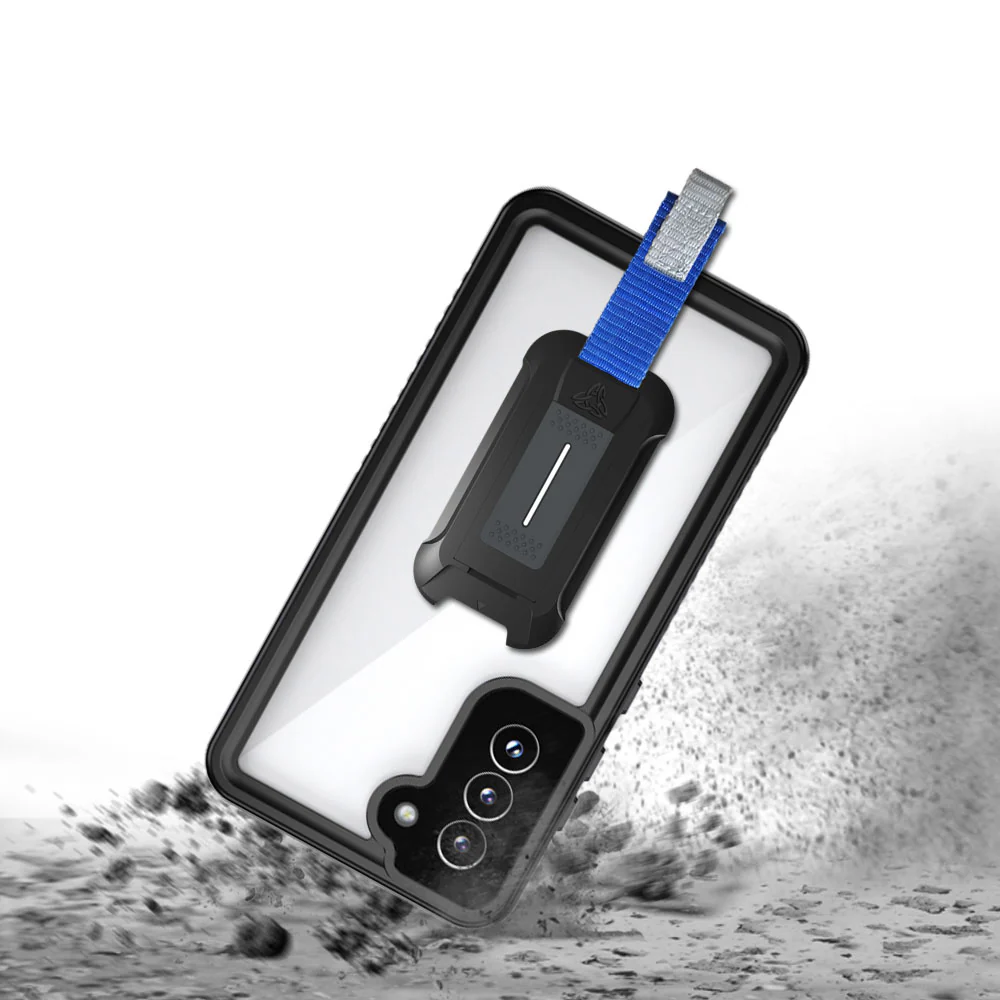 MX-SS21-S21FE | Samsung Galaxy S21 FE Waterproof Case | IP68 shock & water proof Cover w/ X-Mount & Carabiner - Image 3