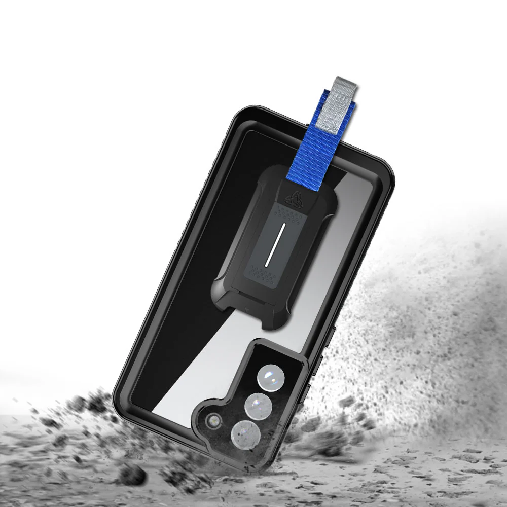 MX-SS23-S23 | Samsung Galaxy S23 SM-S911 Waterproof Case | IP68 shock & water proof Cover w/ X-Mount & Carabiner - Image 3