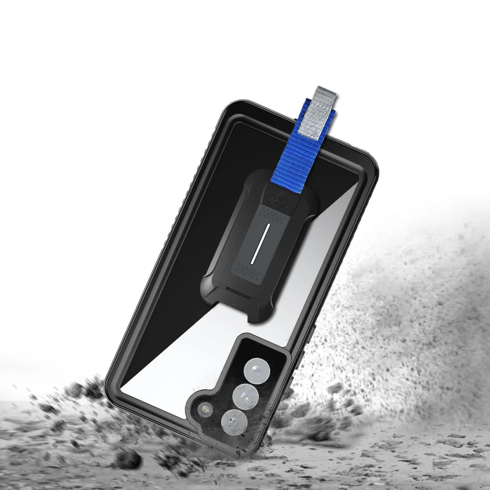 MX-SS23-S23P | Samsung Galaxy S23 Plus SM-S916 Waterproof Case | IP68 shock & water proof Cover w/ X-Mount & Carabiner - Image 3