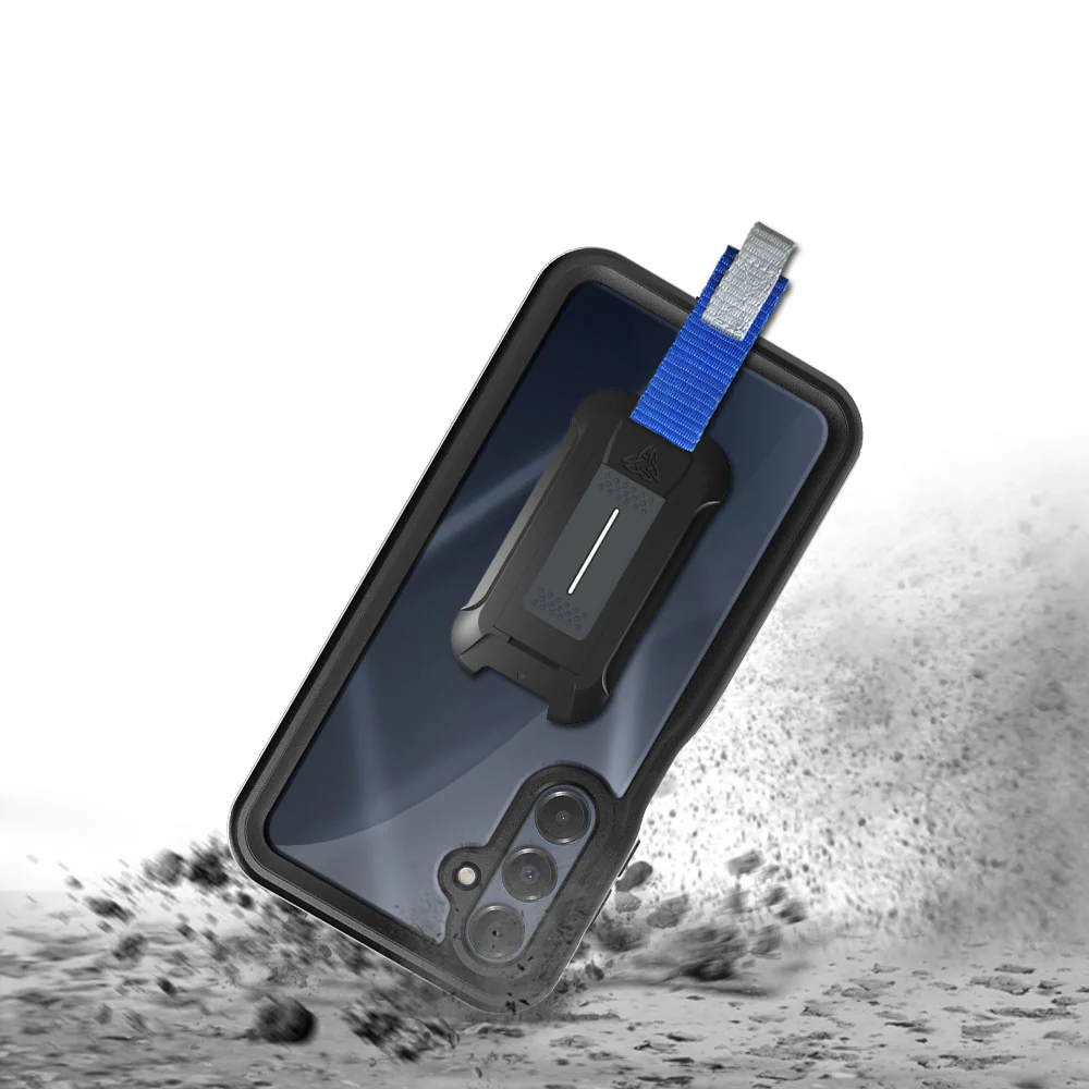 MX-SS24-A165G | Samsung Galaxy A16 5G SM-A166 / A16 4G SM-A165 Waterproof Case | IP68 shock & water proof Cover w/ X-Mount & Carabiner - Image 9