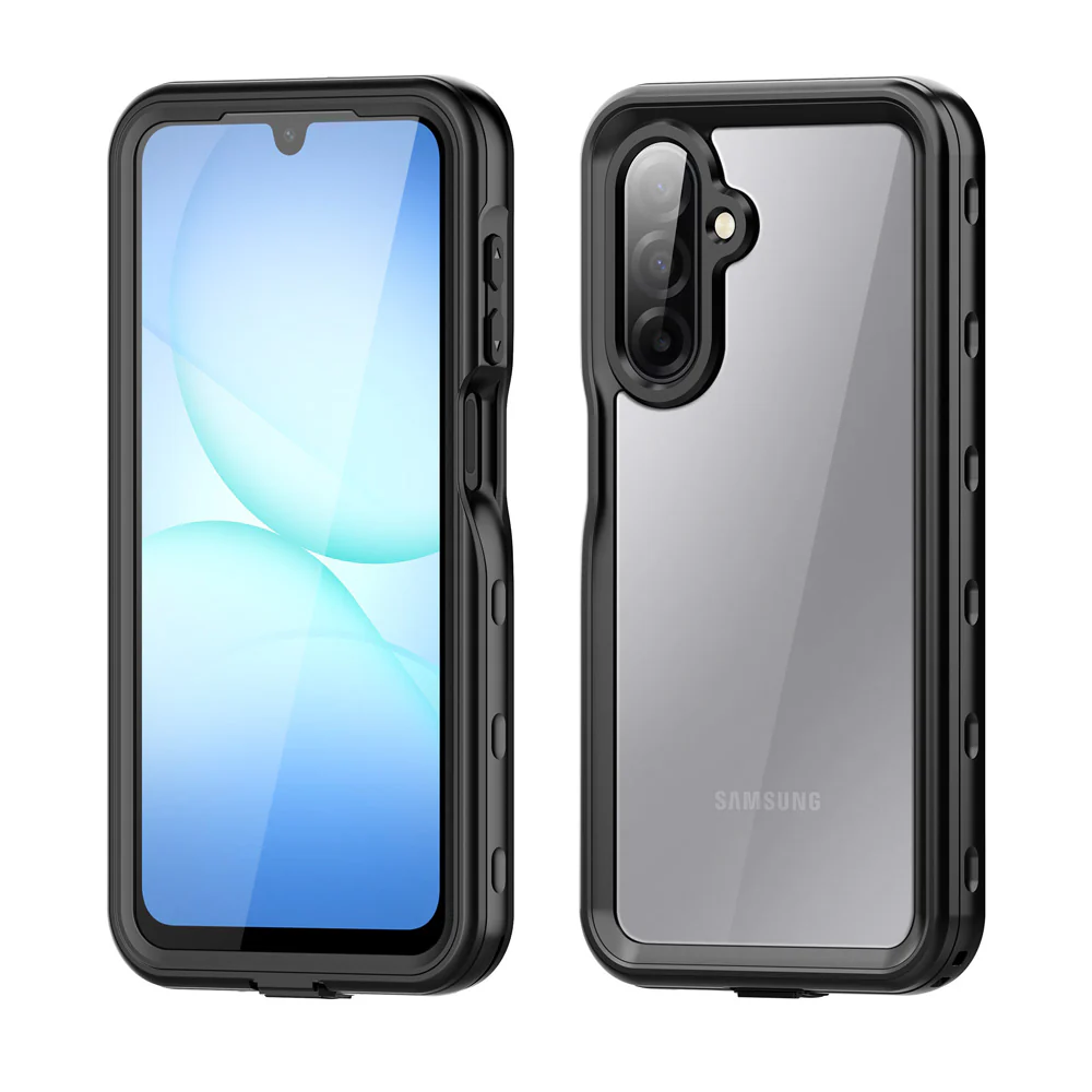 MX-SS25-A175G | Samsung Galaxy A17 5G SM-A176 / A17 4G SM-A175 Waterproof Case | IP68 shock & water proof Cover w/ X-Mount & Carabiner - Image 9