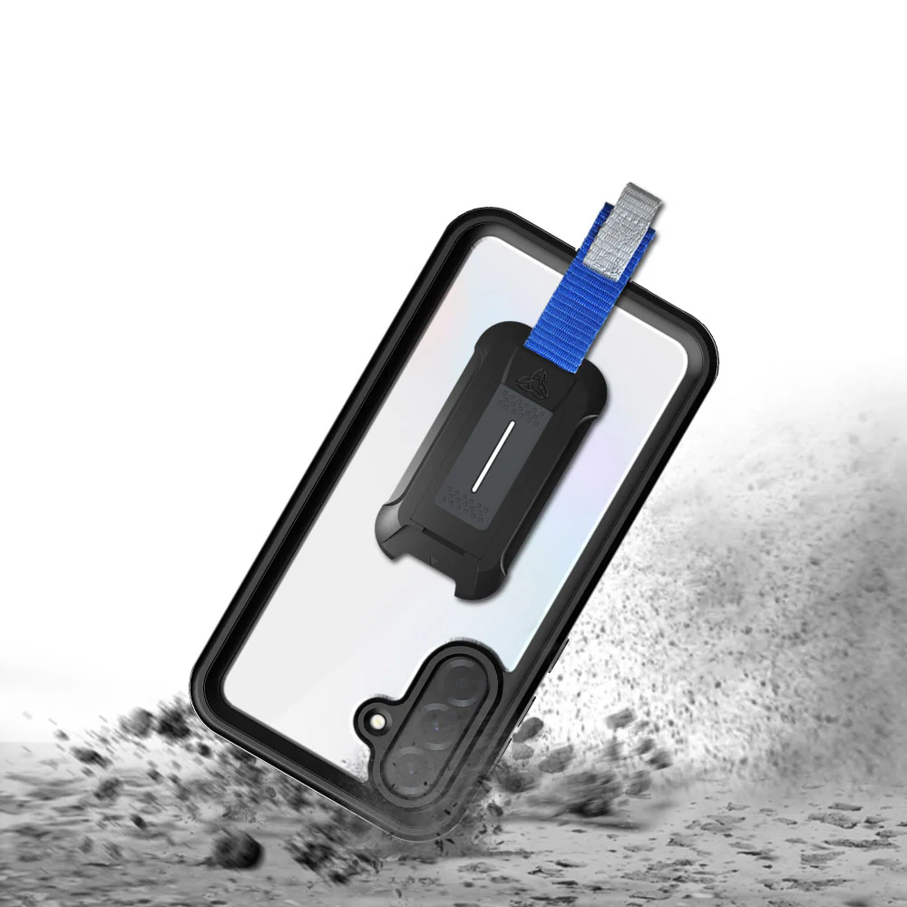 MX-SS25-A365G | Samsung Galaxy A36 5G SM-A366 Waterproof Case | IP68 shock & water proof Cover w/ X-Mount & Carabiner - Image 10
