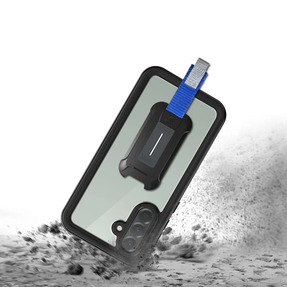 MX-SS25-A565G | Samsung Galaxy A56 5G SM-A566 Waterproof Case | IP68 shock & water proof Cover w/ X-Mount & Carabiner - Image 10