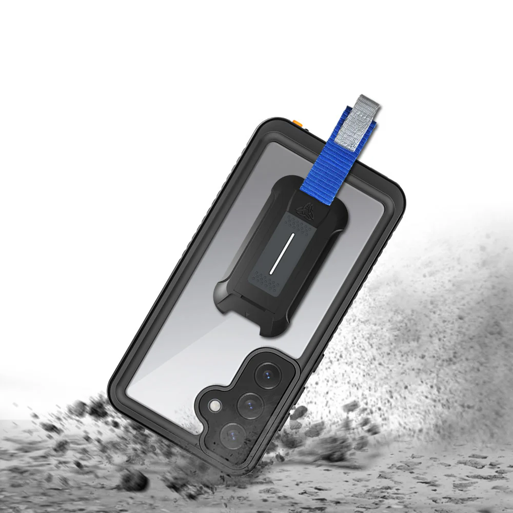 MX-SS25-S25 | Samsung Galaxy S25 SM-S931 Waterproof Case | IP68 shock & water proof Cover w/ X-Mount & Carabiner - Image 9