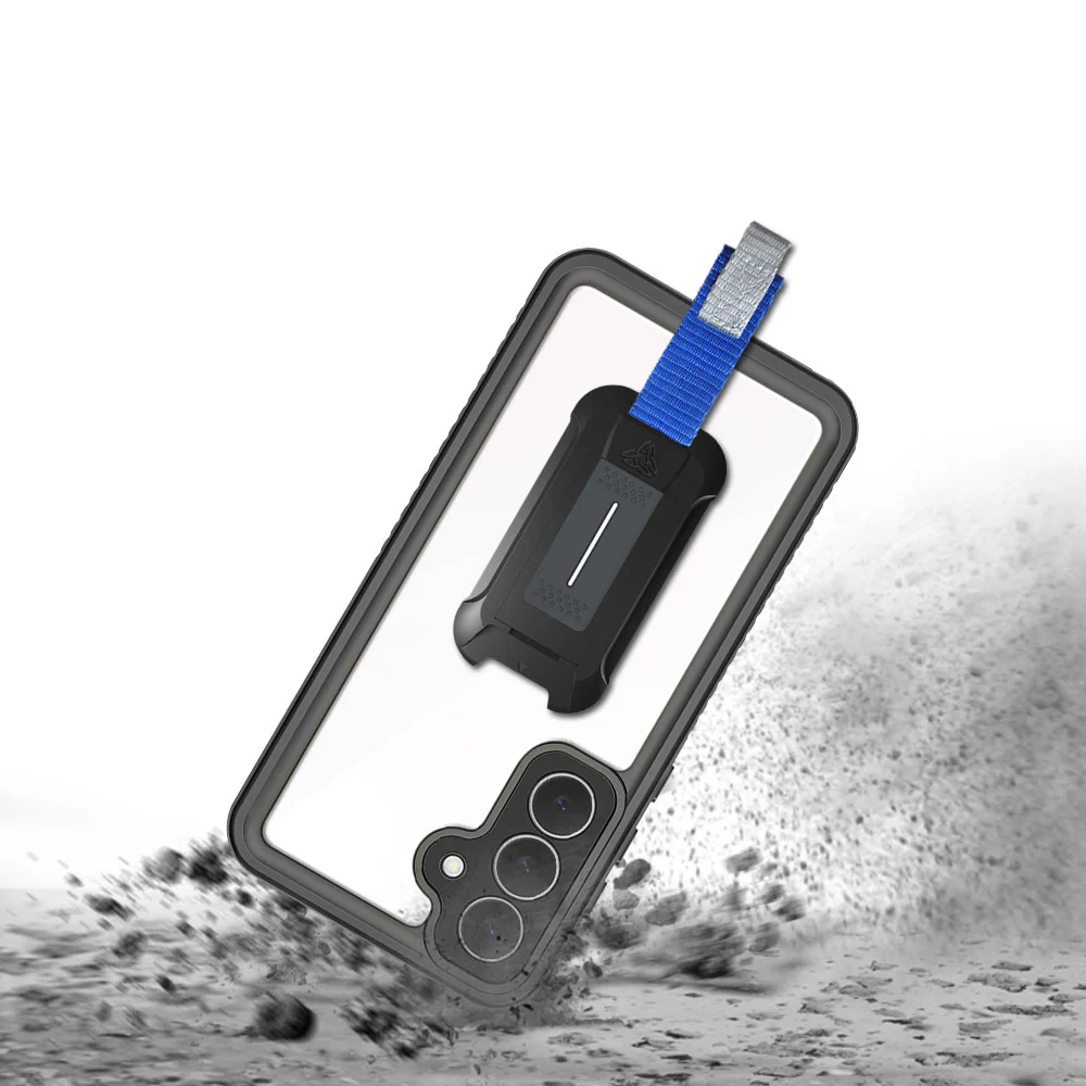 MX-SS25-S25FE | Samsung Galaxy S25 FE SM-S731 Waterproof Case | IP68 shock & water proof Cover w/ X-Mount & Carabiner - Image 9