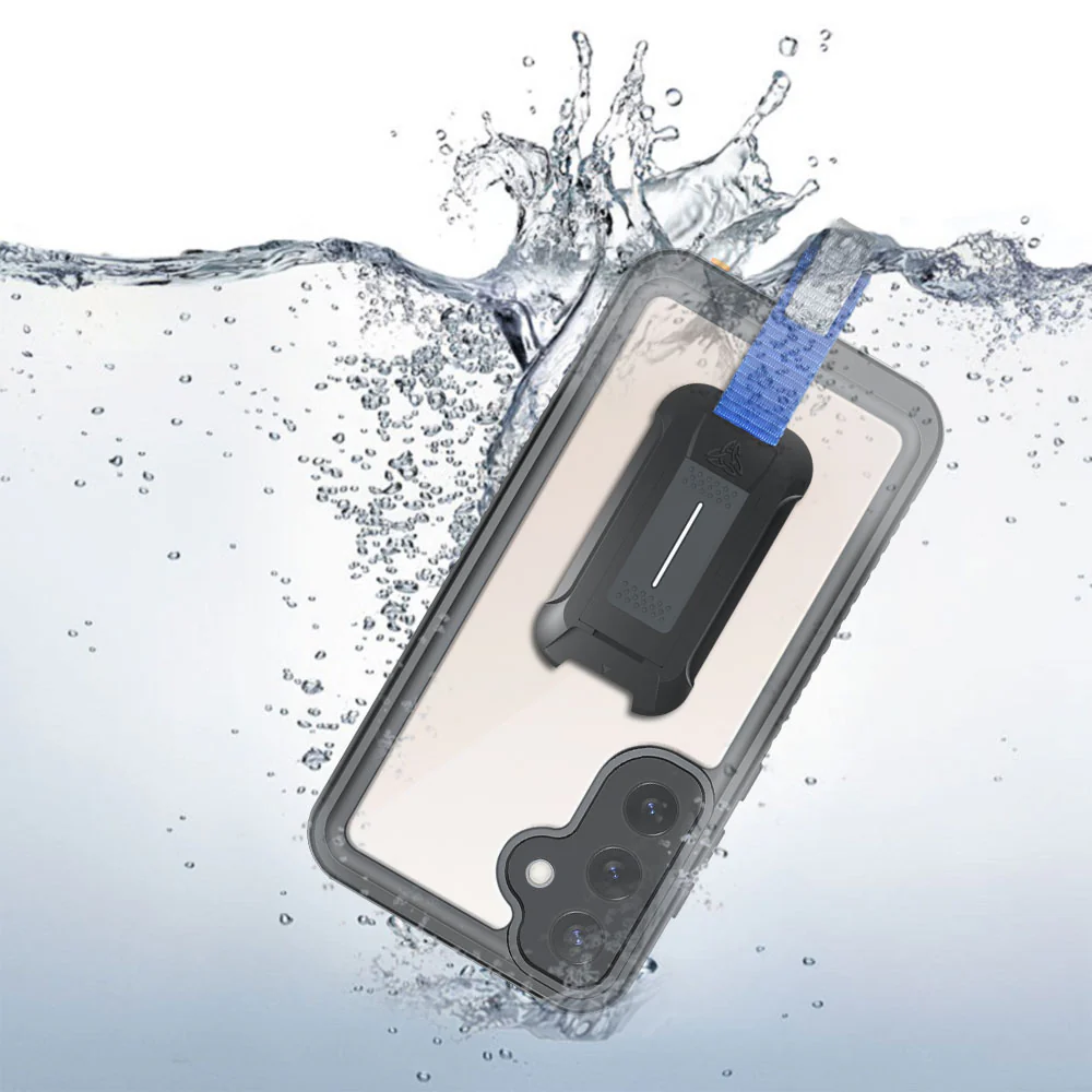 MX-SS25-S25P | Samsung Galaxy S25+ S25 Plus SM-S936 Waterproof Case | IP68 shock & water proof Cover w/ X-Mount & Carabiner - Image 8