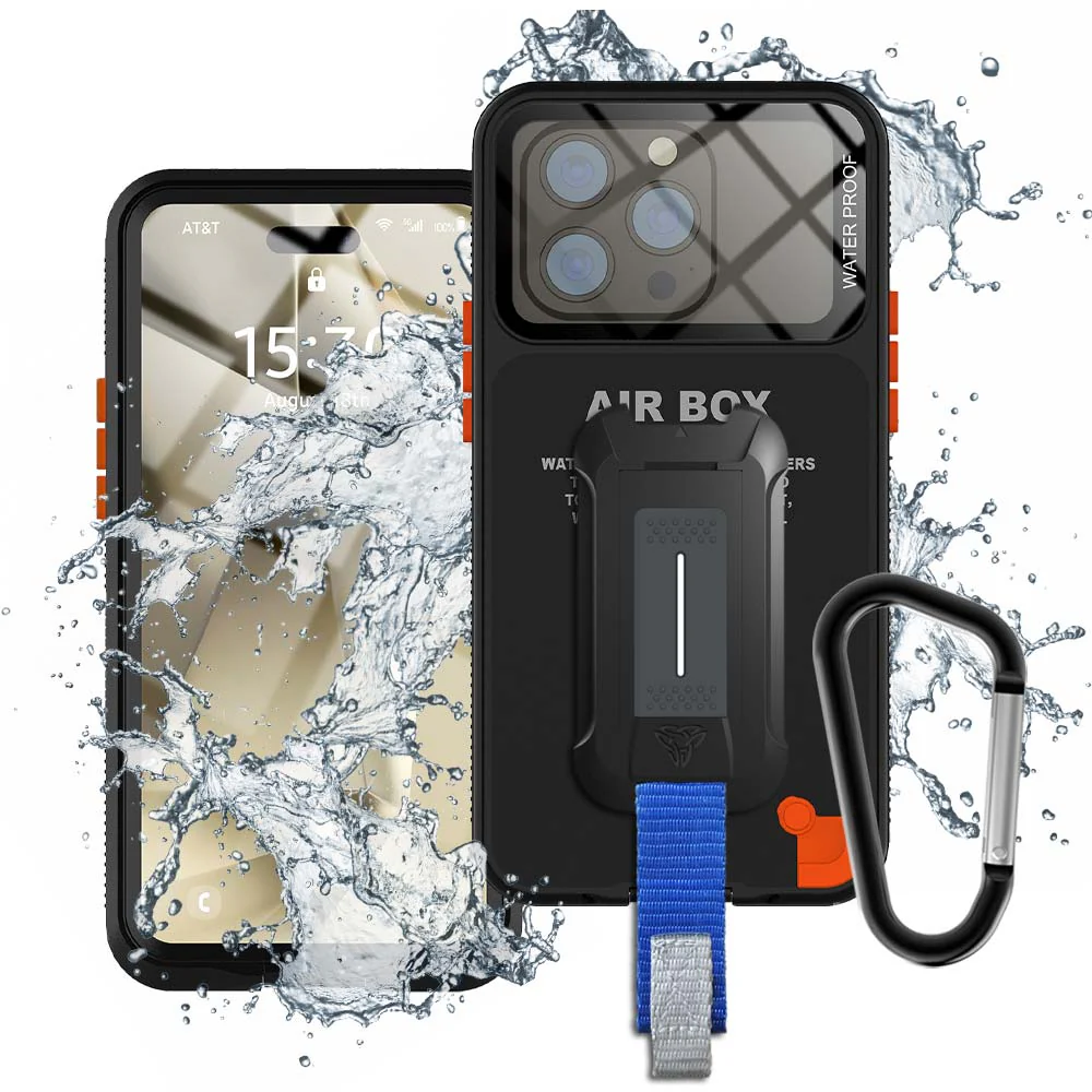 MX-UN3 | Universal Waterproof Case for iPhone 6.1" with X-Mount & Carabiner