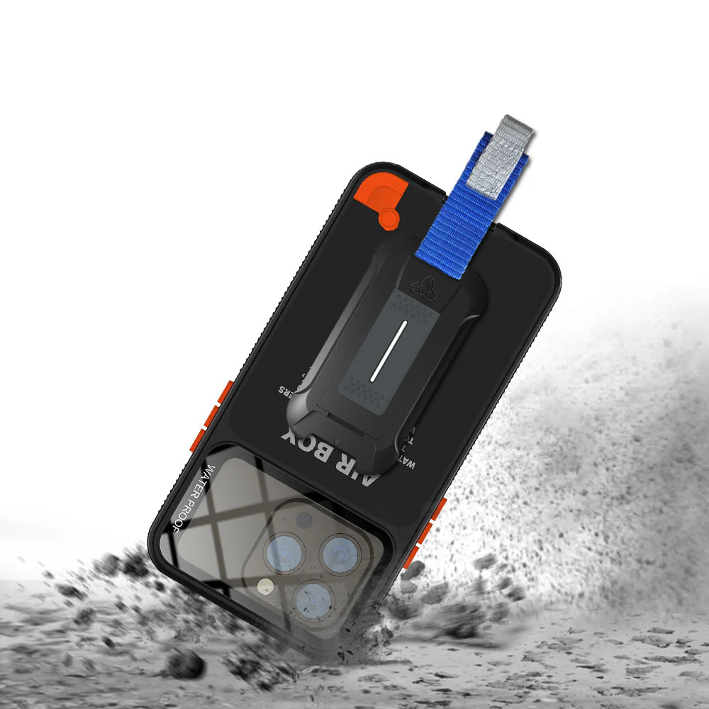 MX-UN3 | Universal Waterproof Case for iPhone 6.1" with X-Mount & Carabiner - Image 11