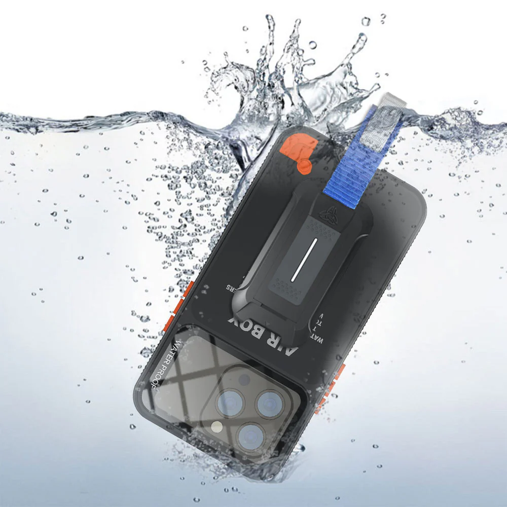 MX-UN3 | Universal Waterproof Case for iPhone 6.1" with X-Mount & Carabiner - Image 9