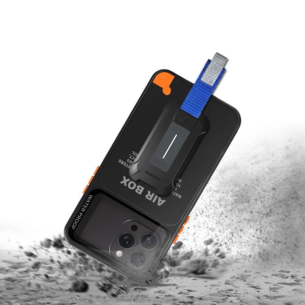MX-UN3 | Universal Waterproof Case for iPhone 6.7" with X-Mount & Carabiner - Image 11