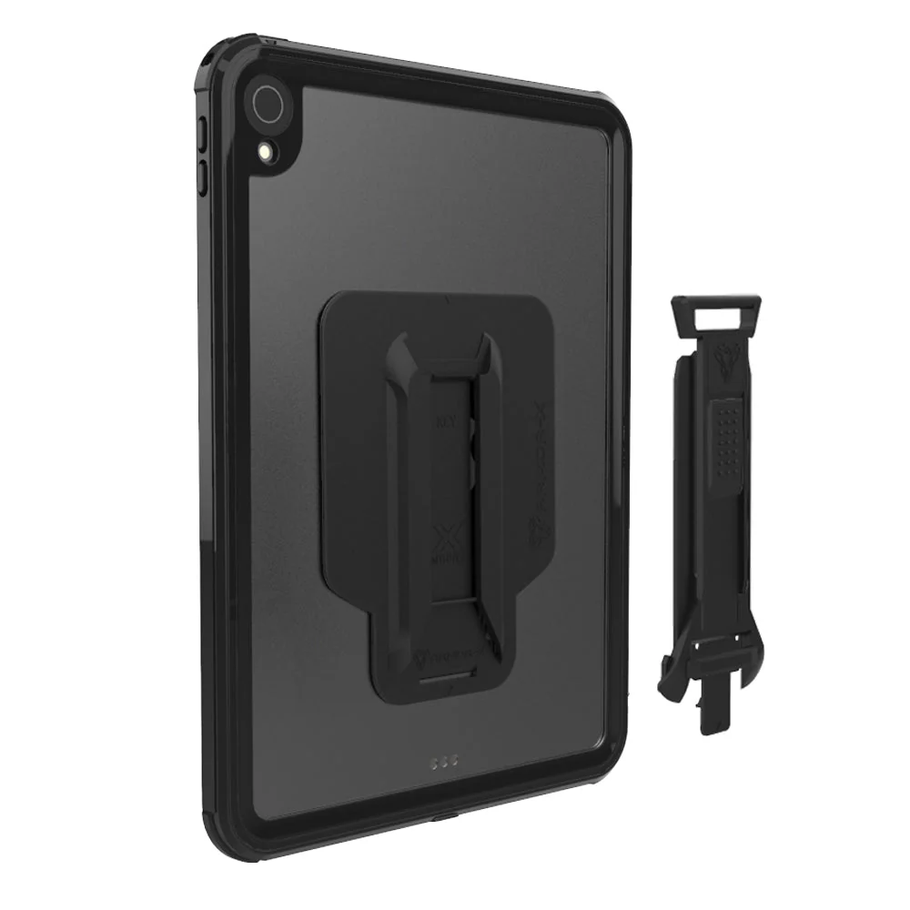 MXK-iPad-A5 | iPad Air 4 2020 / Air 5 2022 | IP68 Waterproof Case W/ Pencil Holder, Hand Strap, Kickstand & X-mount - Image 8
