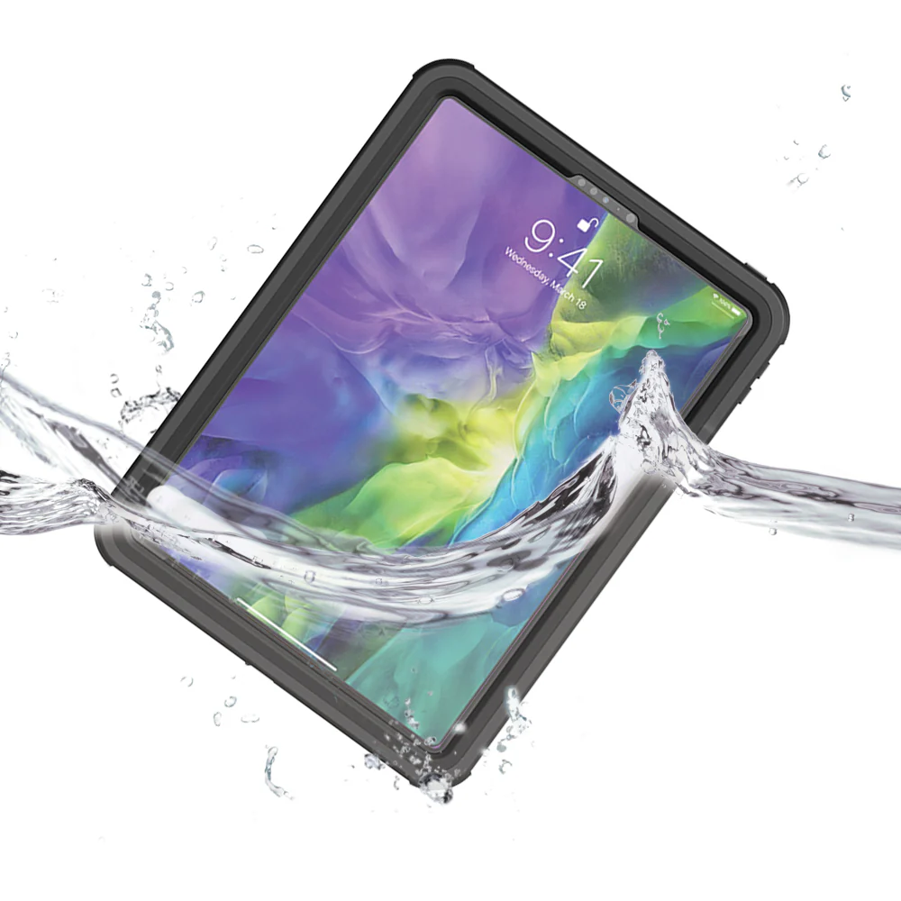 MXS-A12S | iPad Pro 11 ( 2nd Gen ) 2020 | IP68 Waterproof, Shock & Dust Proof Case With Handstrap & Kickstand & X-Mount - Image 8