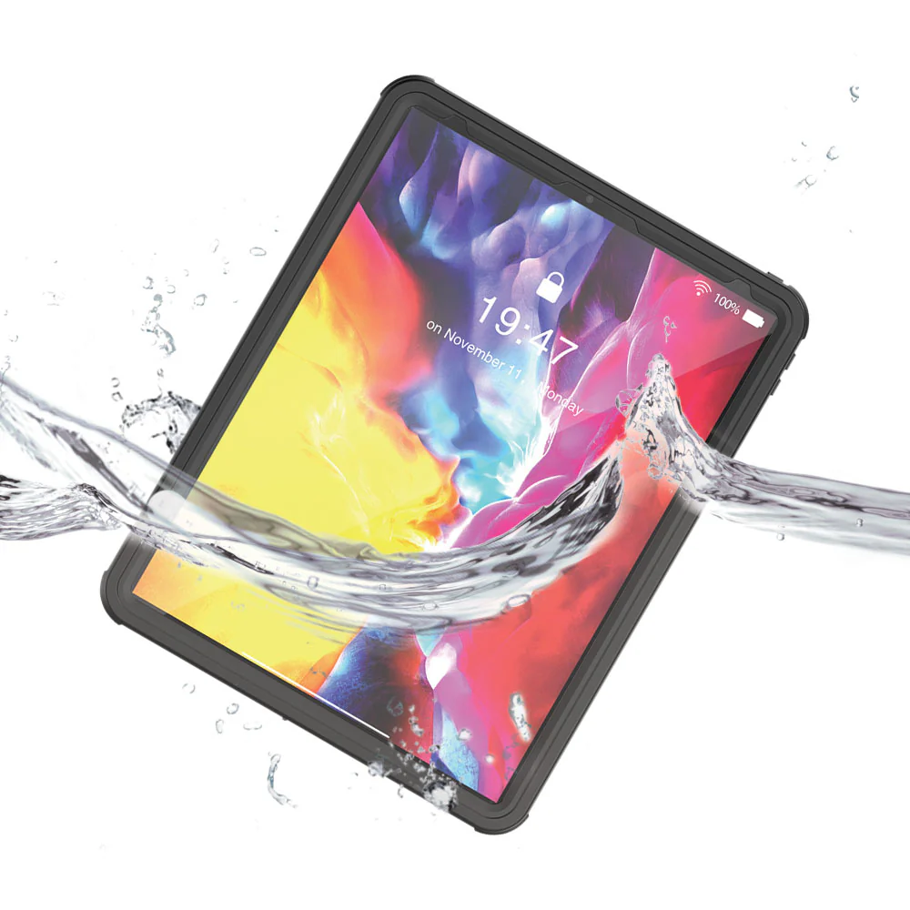 MXS-A13S | iPad Pro 12.9 ( 4th Gen ) 2020 | IP68 Waterproof, Shock & Dust Proof Case With Handstrap & Kickstand & X-Mount - Image 8