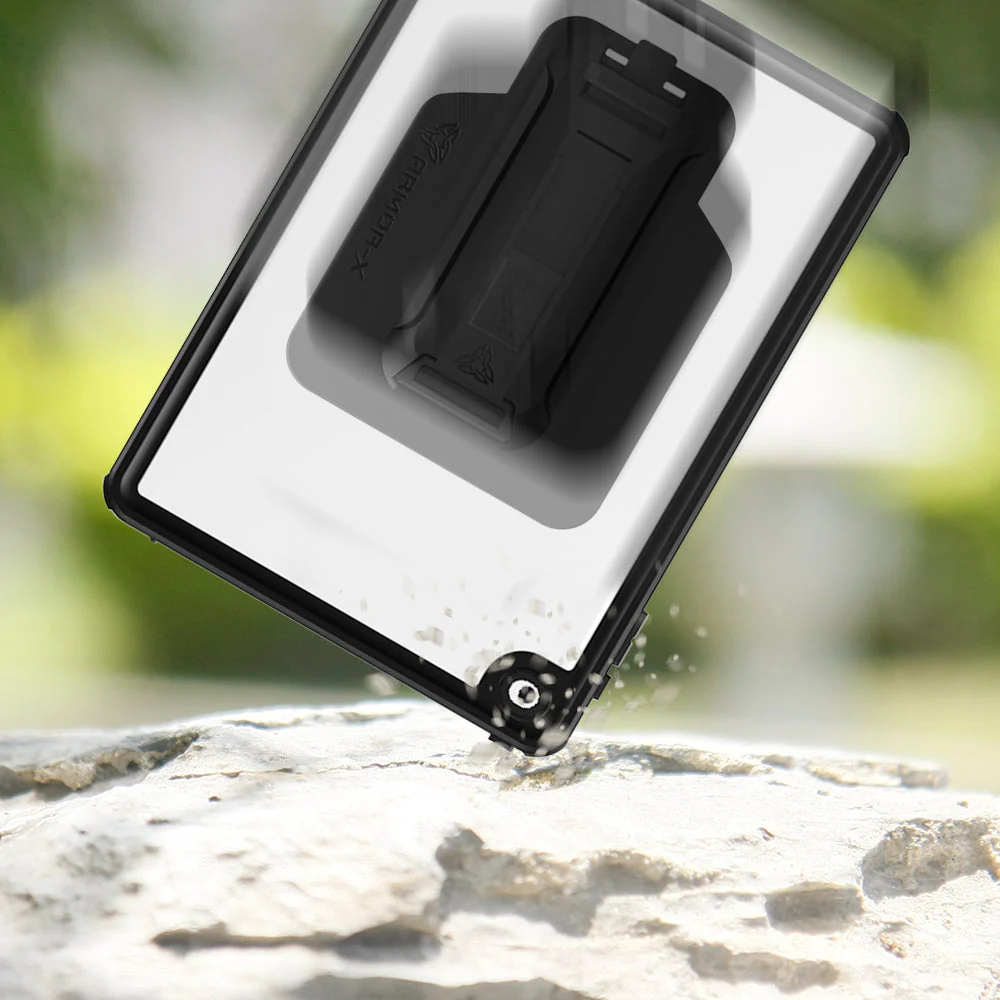 MXS-A6S | iPad Air 2 | IP68 Waterproof, Shock & Dust Proof Case With Handstrap & Kickstand & X-Mount - Image 8