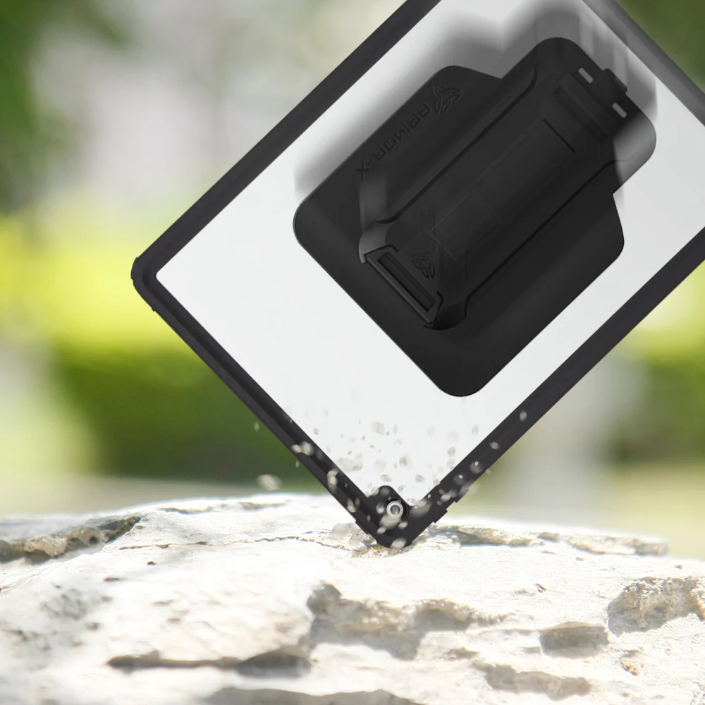 MXS-A8S | iPad Pro 10.5 2017 | IP68 Waterproof, Shock & Dust Proof Case With Handstrap & Kickstand & X-Mount - Image 8
