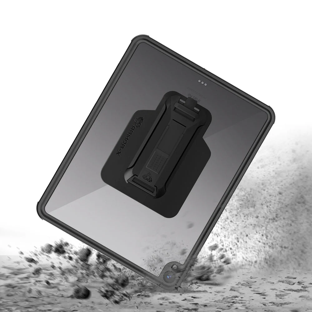 MXS-iPad-A6 | iPad Air 13 (M2) / (M3) / (M4) | IP68 Waterproof, Shock & Dust Proof Case With Handstrap & Kickstand & X-Mount - Image 9
