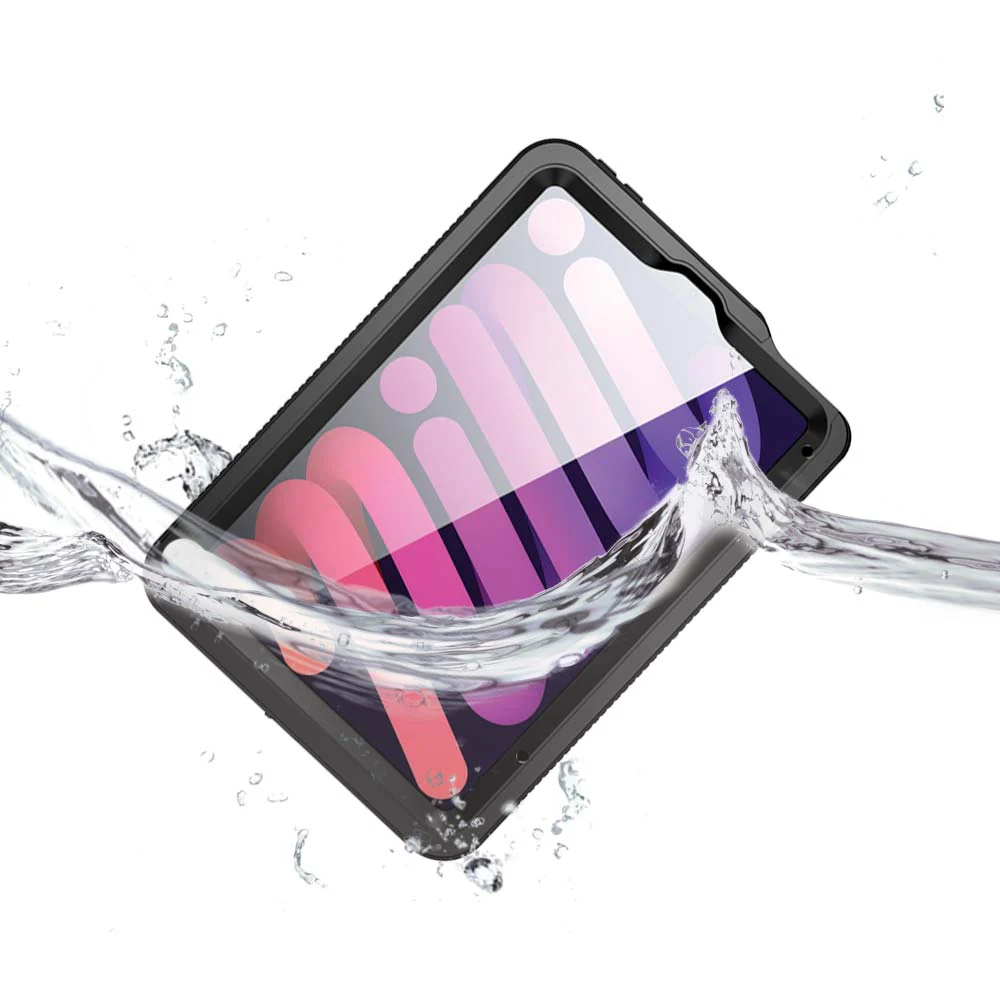 MXS-iPad-M6 | iPad mini 6 | IP68 Waterproof, Shock & Dust Proof Case With Handstrap & Kickstand & X-Mount - Image 8