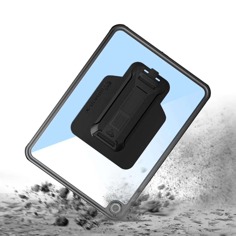MXS-iPad-N5 | iPad 11-Inch (11th Gen / A16) | IP68 Waterproof, Shock & Dust Proof Case With Handstrap & Kickstand & X-Mount - Image 8