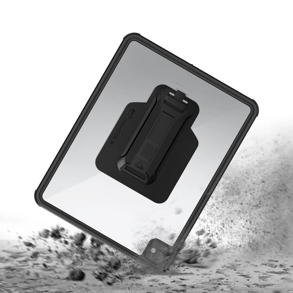 MXS-iPad-PR10 | iPad Pro 13 (M4) / (M5) | IP68 Waterproof, Shock & Dust Proof Case With Handstrap & Kickstand & X-Mount - Image 10