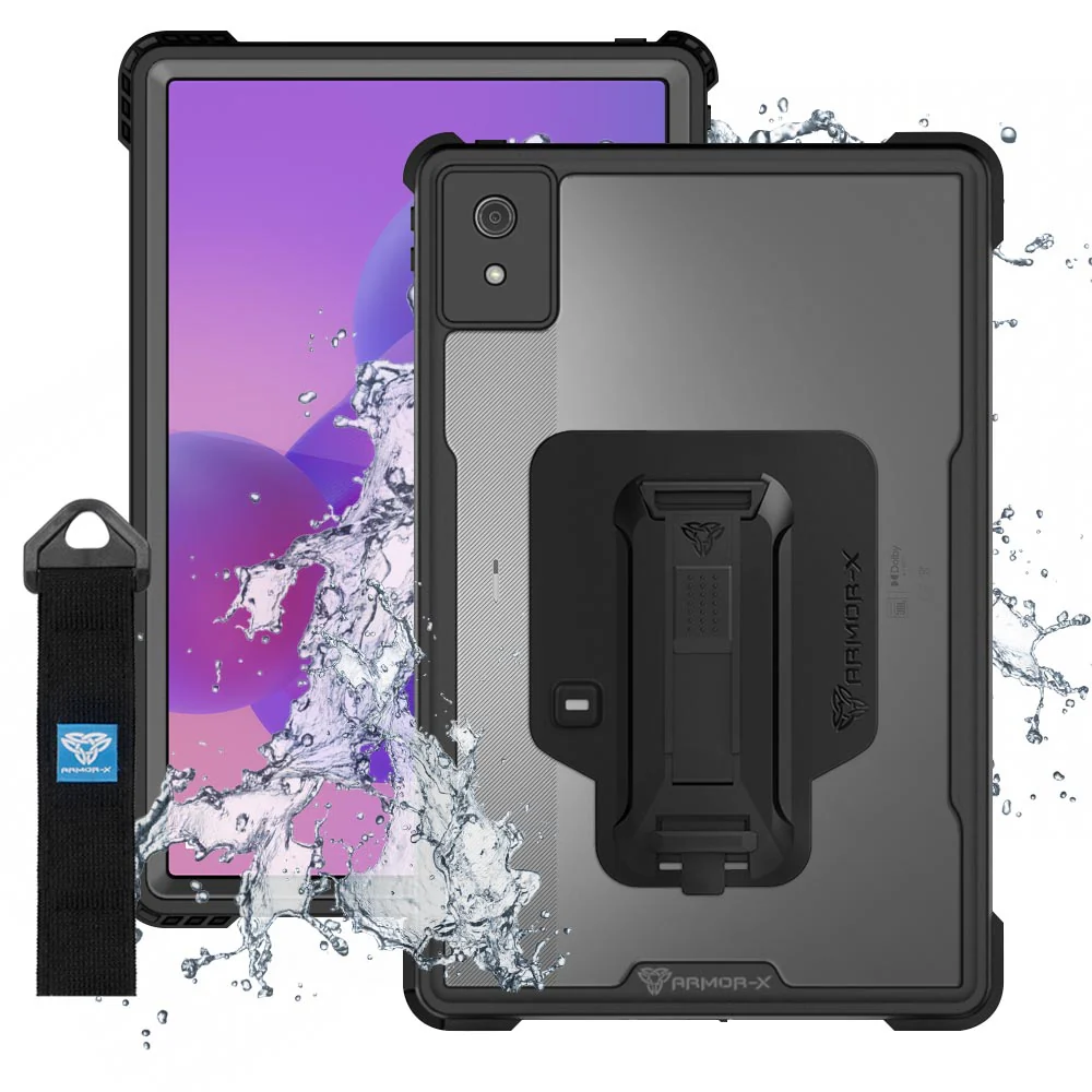 MXS-LN-TB373 | Lenovo Idea Tab Pro TB373 | IP68 Waterproof, Shock & Dust Proof Case With Handstrap & Kickstand & X-Mount - Image 11