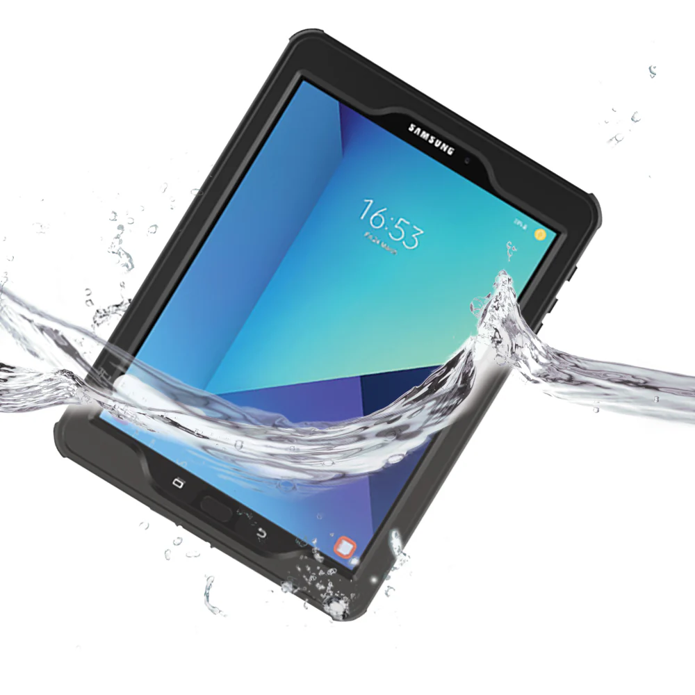 MXS-S3 | Samsung Galaxy Tab S3 9.7 T820 T825 | IP68 Waterproof, Shock & Dust Proof Case With Handstrap & Kickstand & X-Mount - Image 7