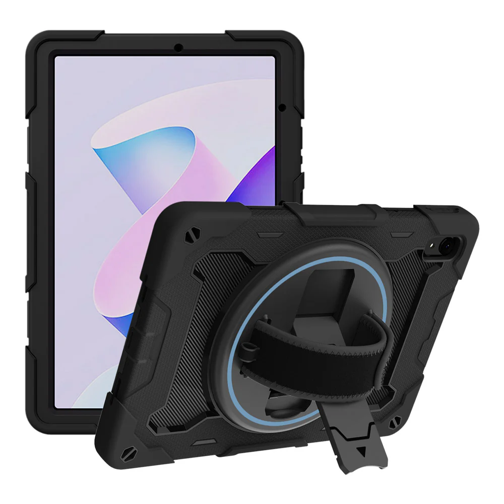NBN-HW-MTP_DBR | Huawei MatePad 11 (2023) DBR-W10 | Ultra 3 Layers Shockproof Rugged Case with Hand Strap and Kick-Stand - Image 9
