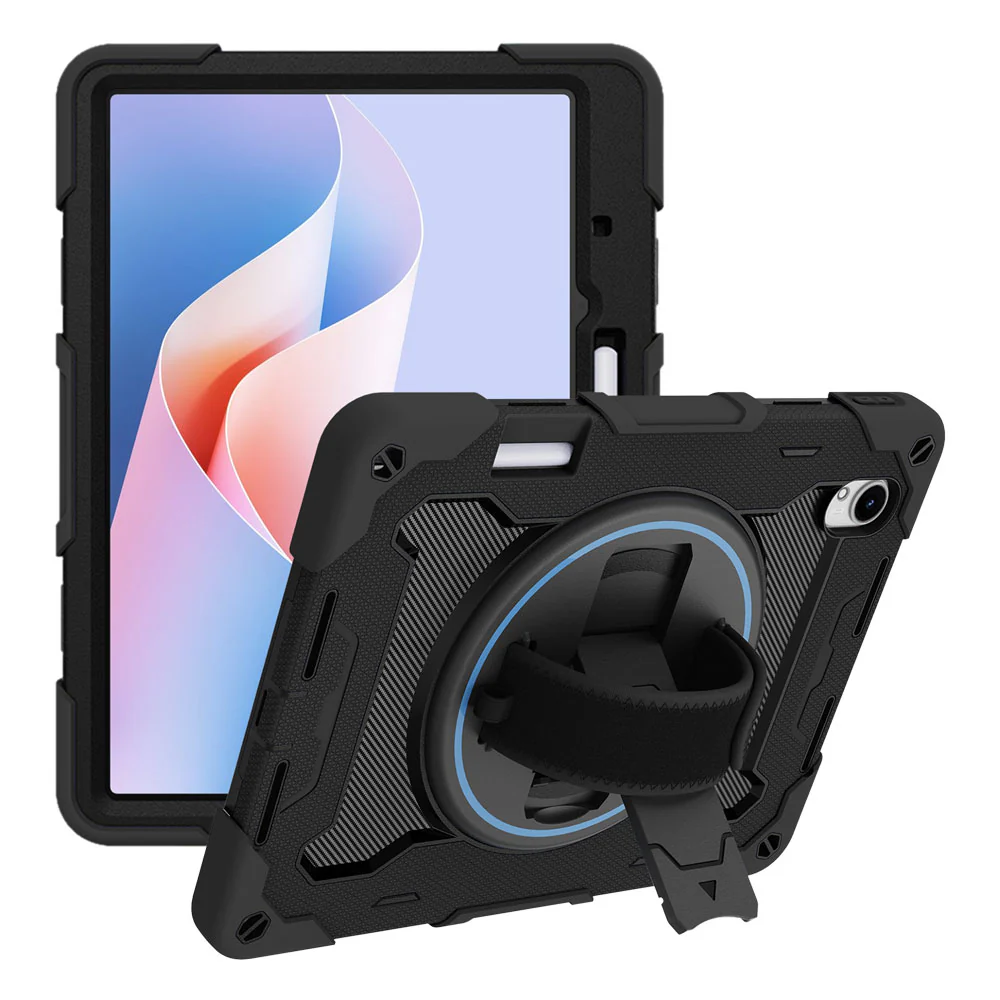 NBN-HW-MTP_TGR | Huawei MatePad 11.5 S (2024) / (2025) | Ultra 3 Layers Shockproof Rugged Case with Hand Strap and Kick-Stand - Image 9