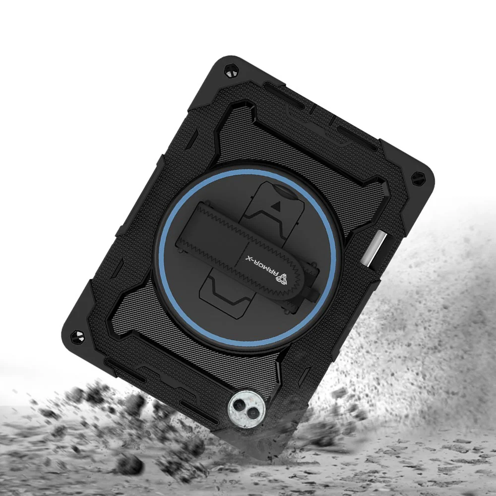 NBN-HW-MTPP-PCE | Huawei MatePad Pro 13.2 (2023) PCE-W30 / (2025) PCE-W29 | Ultra 3 Layers Shockproof Rugged Case with Hand Strap and Kick-Stand - Image 8