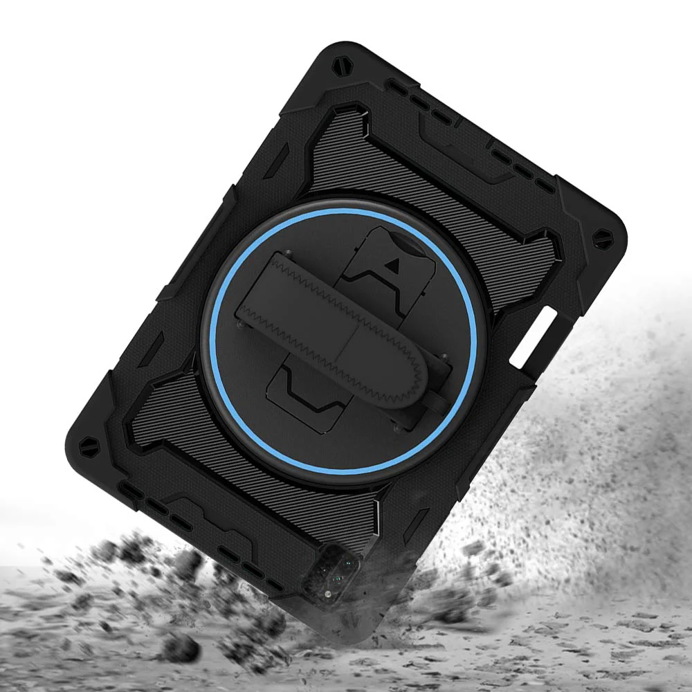 NBN-HW-MTPP-WGR | Huawei MatePad Pro 12.6 (2021) WGR-W09 / W19 / AN19 | Ultra 3 Layers Shockproof Rugged Case with Hand Strap and Kick-Stand - Image 8