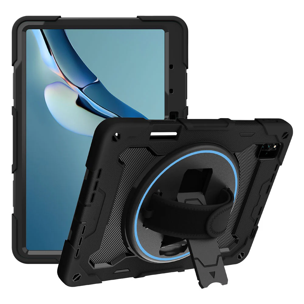 NBN-HW-MTPP-WGR | Huawei MatePad Pro 12.6 (2021) WGR-W09 / W19 / AN19 | Ultra 3 Layers Shockproof Rugged Case with Hand Strap and Kick-Stand - Image 9