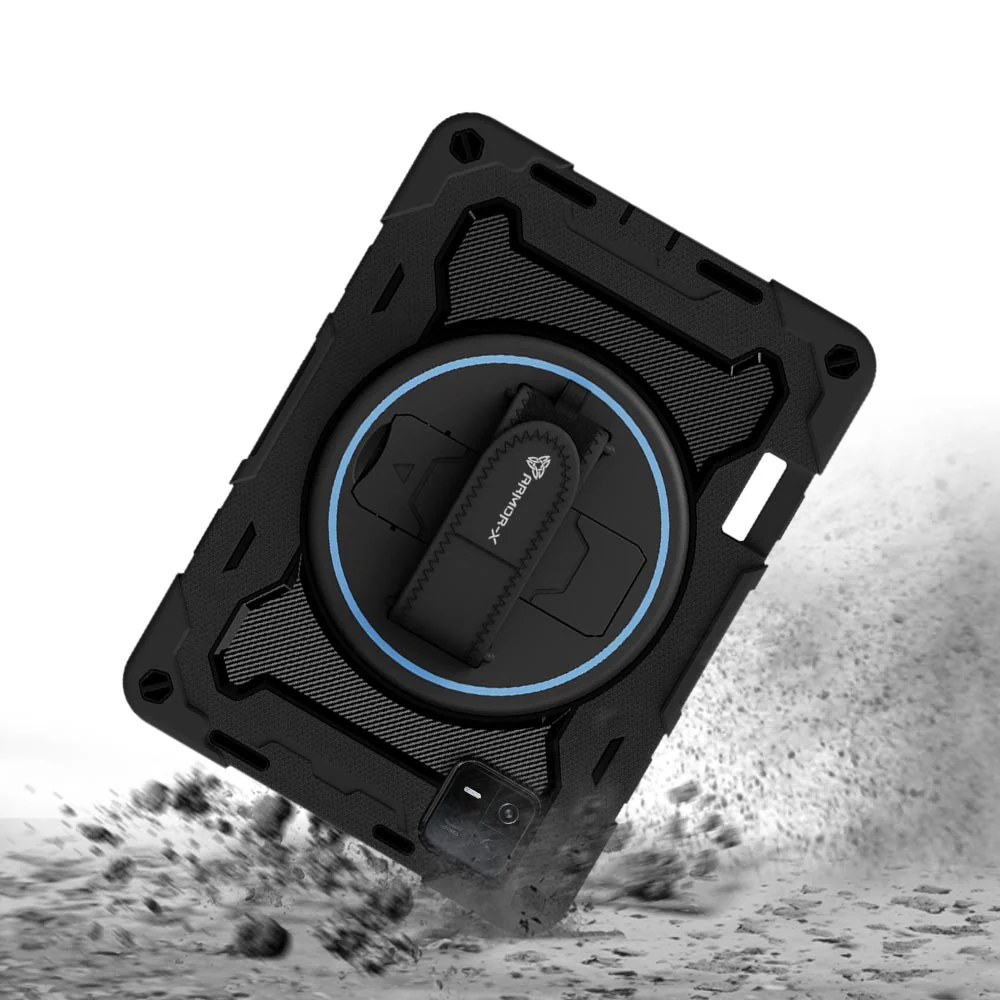 NBN-Mi-PAD6 | Xiaomi Pad 6 / 6 Pro | Ultra 3 Layers Shockproof Rugged Case with Hand Strap and Kick-Stand - Image 8