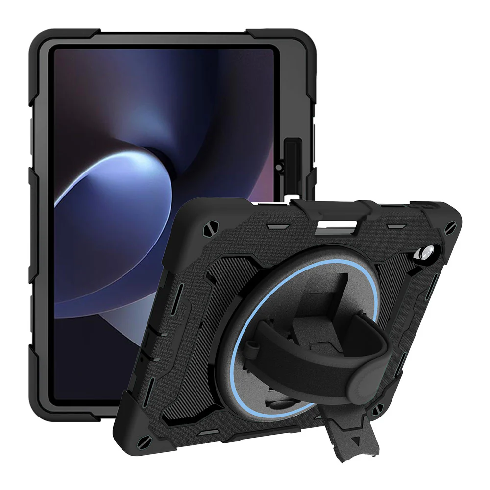 NBN-OP-PAD1 | OPPO Pad | Ultra 3 Layers Shockproof Rugged Case with Hand Strap and Kick-Stand - Image 9