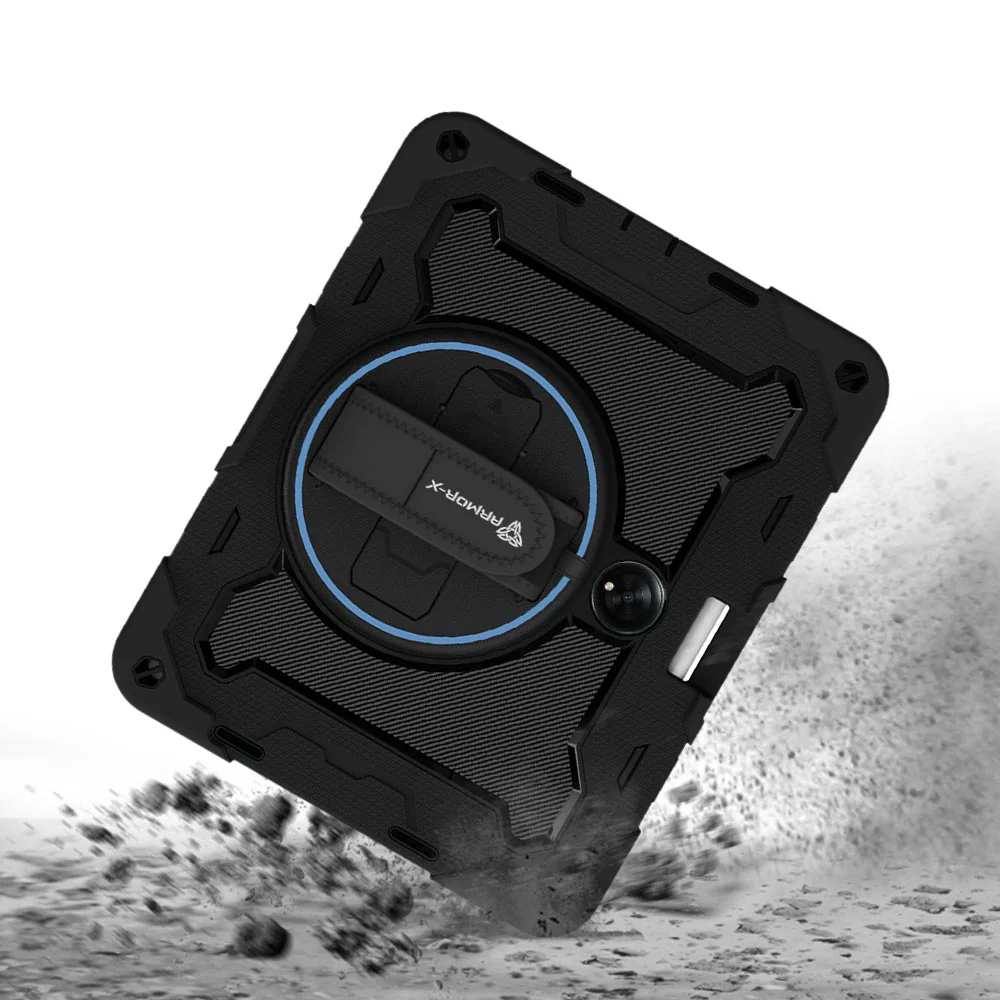NBN-PL-PAD1 | OnePlus Pad | Ultra 3 Layers Shockproof Rugged Case with Hand Strap and Kick-Stand - Image 8