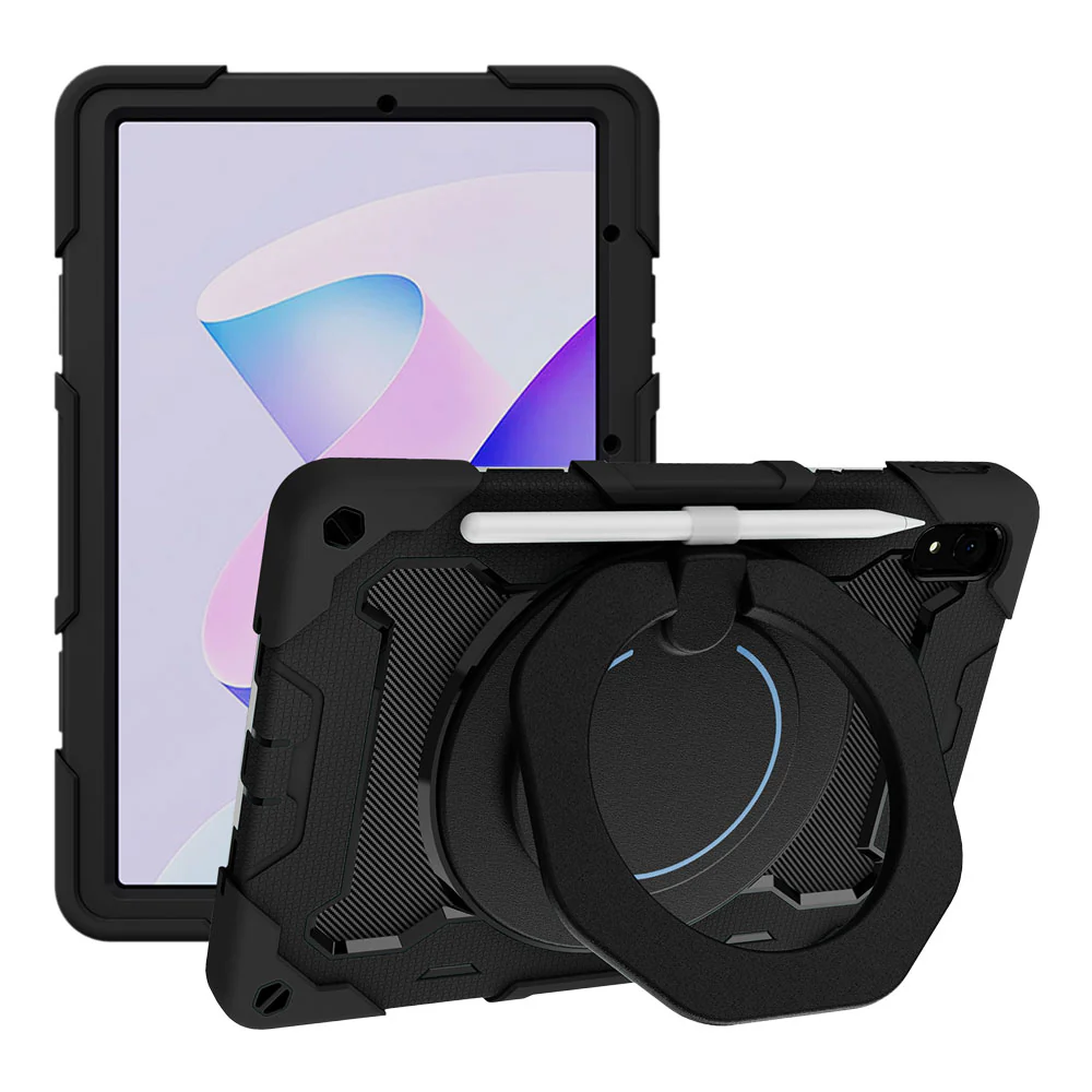 NON-HW-MTP_DBR | Huawei MatePad 11 (2023) DBR-W10 | Rugged Case with Kick-Stand & Folding Grip - Image 4